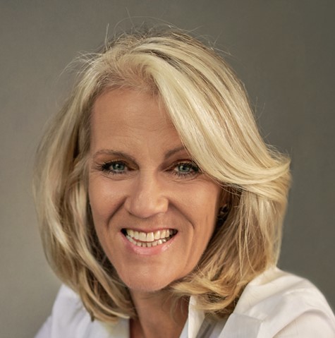 Jill in white shirt closeup
